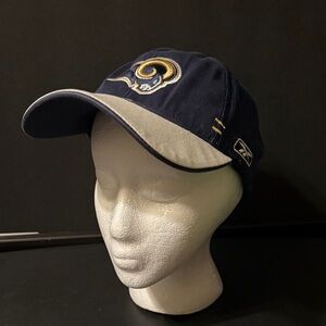 Vintage Reebok NFL Navy Blue Sports Cap